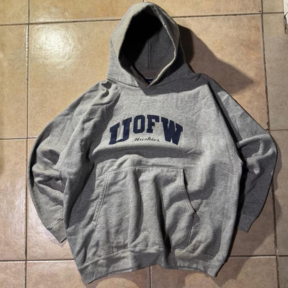 Vintage y2k made in mexico UofW Mens Hoodie Size XL